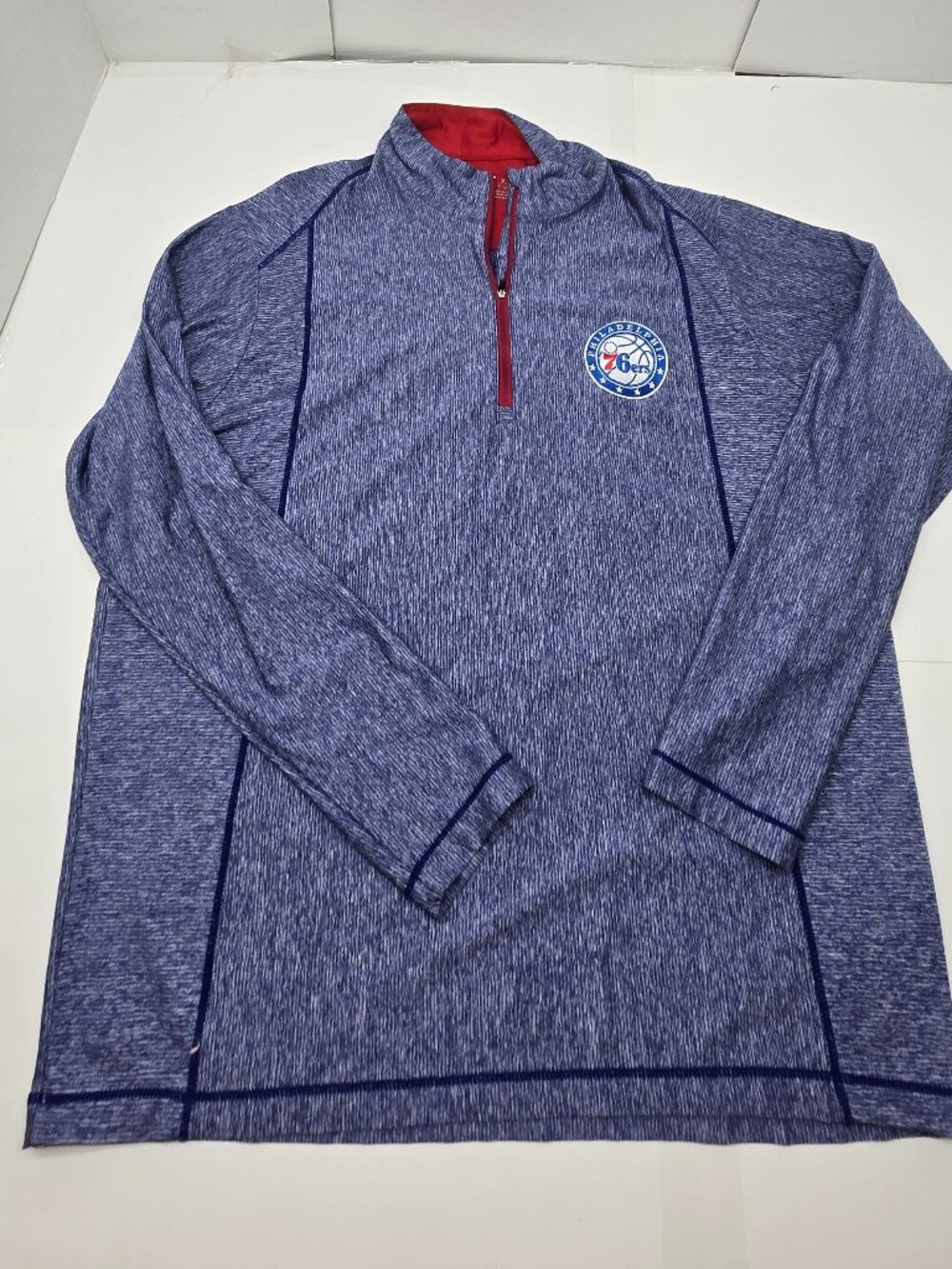 Philadelphia 76ers Antigua Men’s XL Quarter Zip Pullover NBA